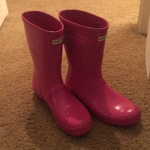 Lipstick Pink Hunter Boots